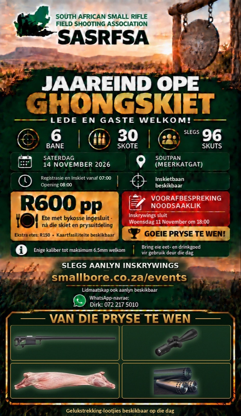 SASRFSA Year-End Competition